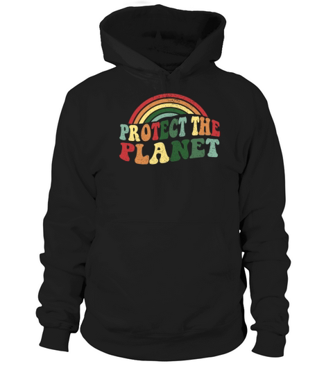 Vintage Classic Earth Day - Protect the Planet Hoodie Unisex