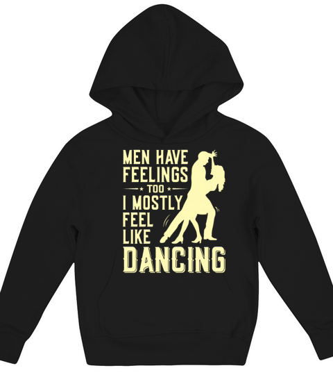 I Feel Like Dancing Funny Ballroom Dance Kids Hoodie
