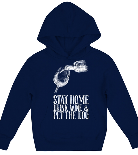 Wine Sorority Gift Kids Hoodie