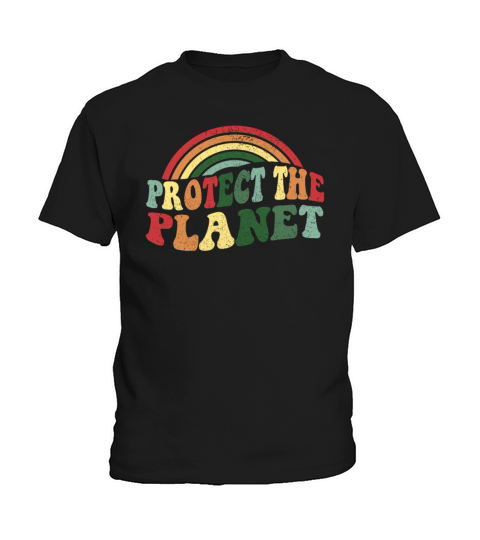 Vintage Classic Earth Day - Protect the Planet Kids T-Shirt