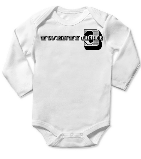23rd Birthday Gift Ideas for Him Men Shirt Long Sleeve Baby One-Piece