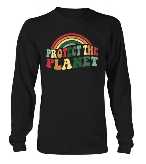 Vintage Classic Earth Day - Protect the Planet Long sleeved Unisex