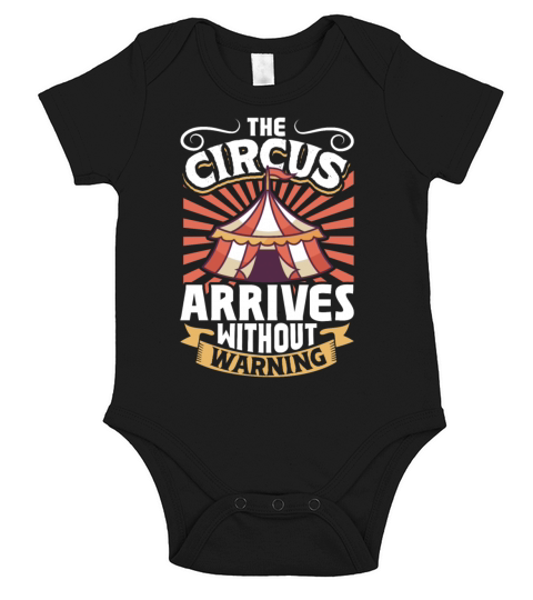 Circus Art Circus Artist Event Staff Circus Staff Short Sleeve Baby One-Piece