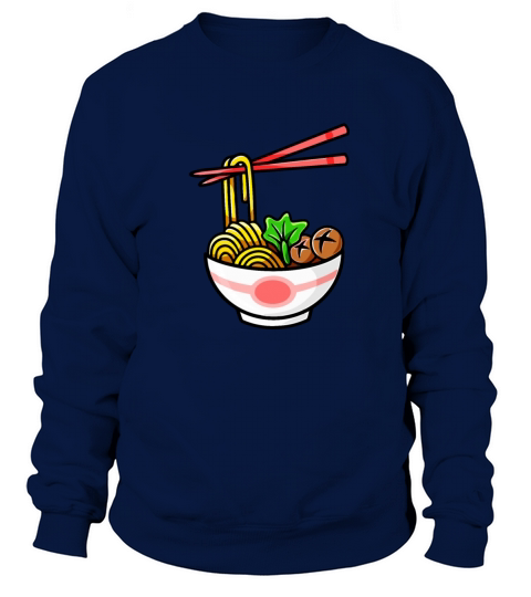 Chicken Noodle Food Illustration Sweatshirt Unisex
