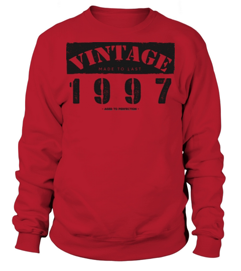 Vintage Classic 1997 26th Birthday - 26 Years Old Sweatshirt Unisex