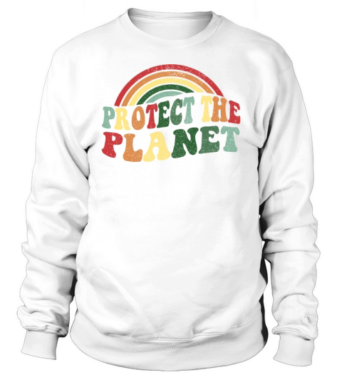 Vintage Classic Earth Day - Protect the Planet Sweatshirt Unisex