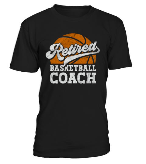 Vintage Retired Basketball Coach T-Shirt Unisex