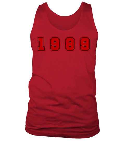 1989 Year Number Tank Top Unisex