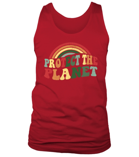 Vintage Classic Earth Day - Protect the Planet Tank Top Unisex