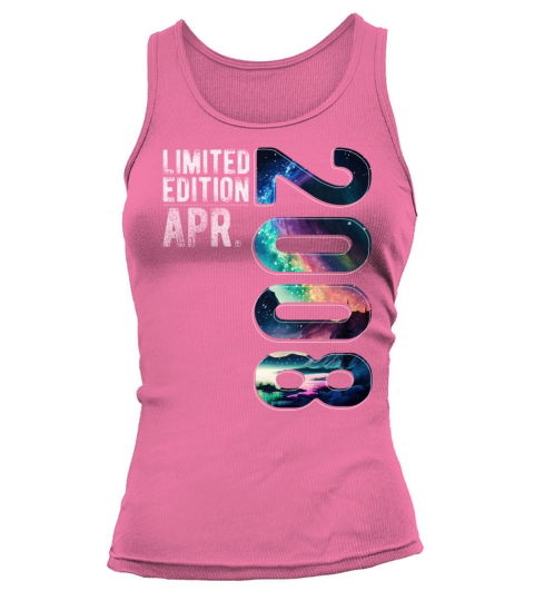 Limited Edition 2008 April Birthday Polar Lights Tank top Woman