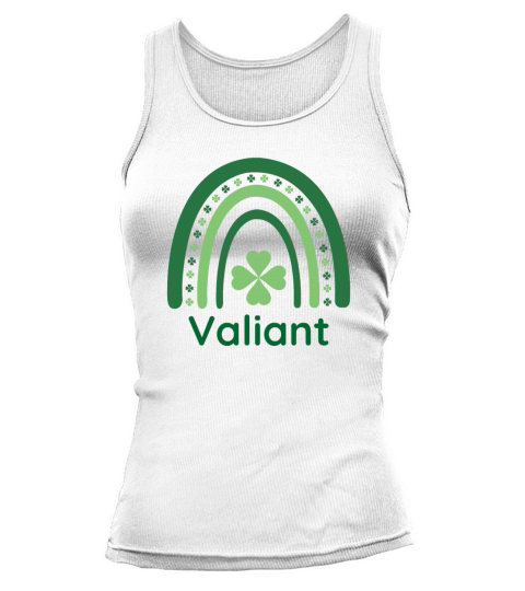 Valiant Clover Charm Boho Rainbow Tank top Woman