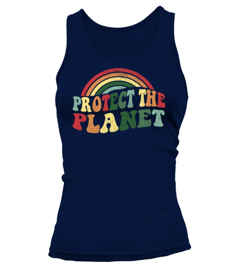 Vintage Classic Earth Day - Protect the Planet Tank top Woman