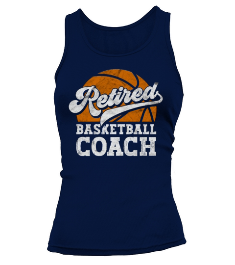 Vintage Retired Basketball Coach Tank top Woman