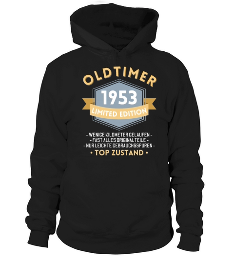 70th Birthday Vintage 1953 Hoodie Unisex
