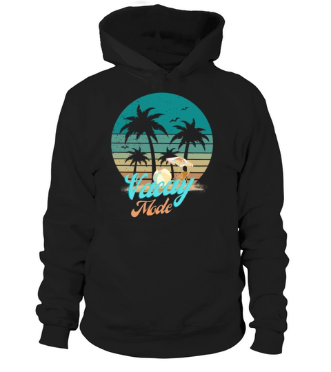 Vacay mode retro summer beach exotic vacation Hoodie Unisex