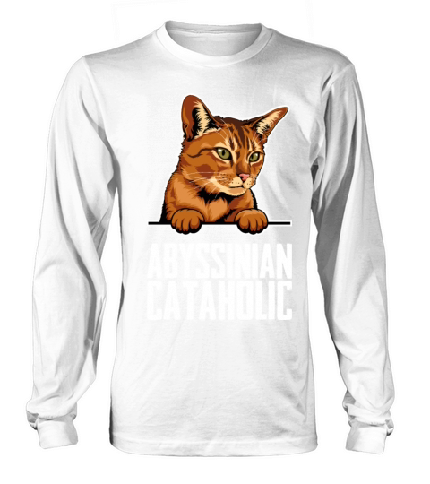 Abyssinian cat Abyssinian mom Long sleeved Unisex