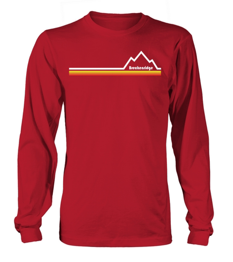 Breckenridge Colorado Long sleeved Unisex