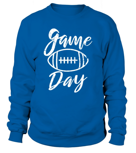Game Day - Football - Throwback Design - Classic Sweatshirt Unisex