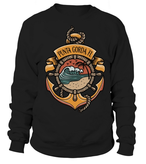Punta Gorda Florida West Coast Beaches Boating Sweatshirt Unisex