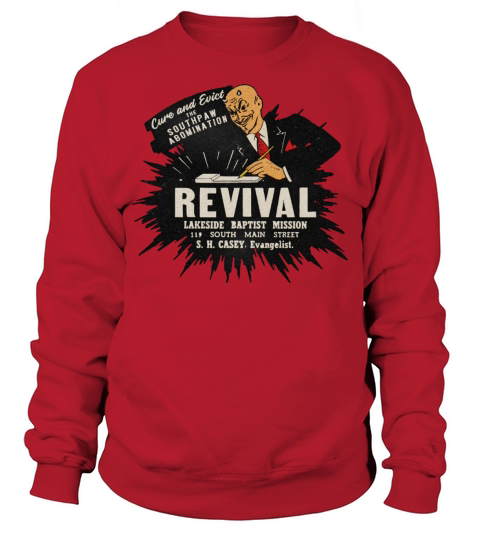 Vintage Left Hand Cursed Exorcism Event Sweatshirt Unisex