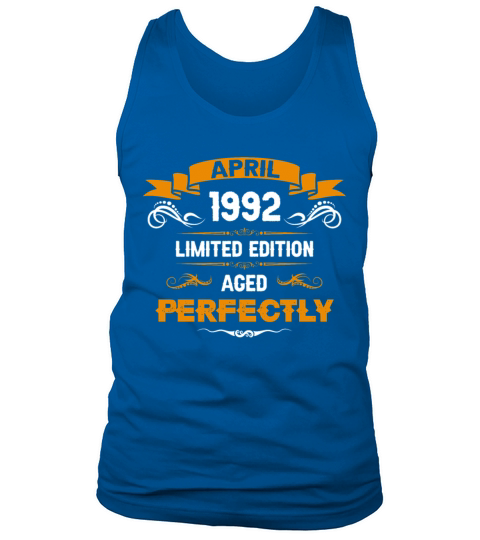 April 1993 Vintage Birthday Present Tank Top Unisex
