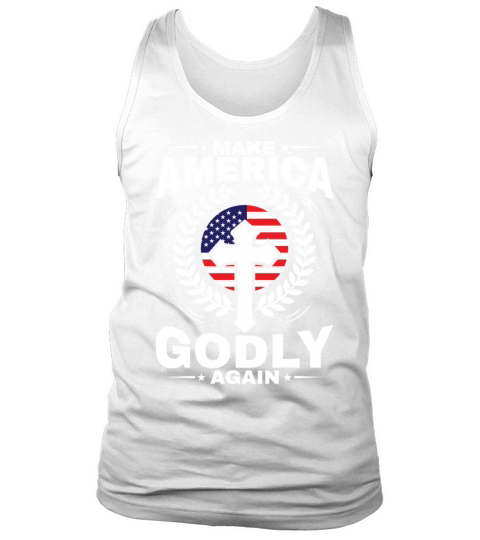 Make America Godly Again Christianity Symbol Tank Top Unisex