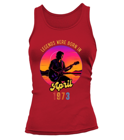 Legends guitar were born in april 2003 Tank top Woman