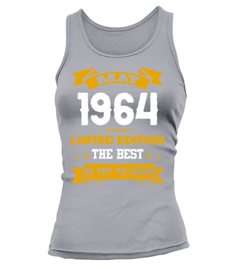 May 1964 Birthday Surprise Tank top Woman