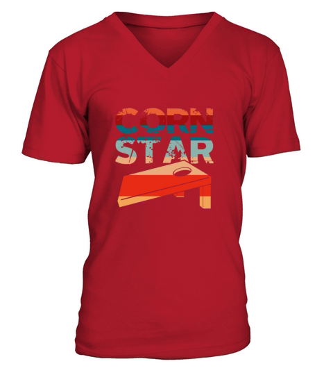 Corn Star V-Neck T-shirt