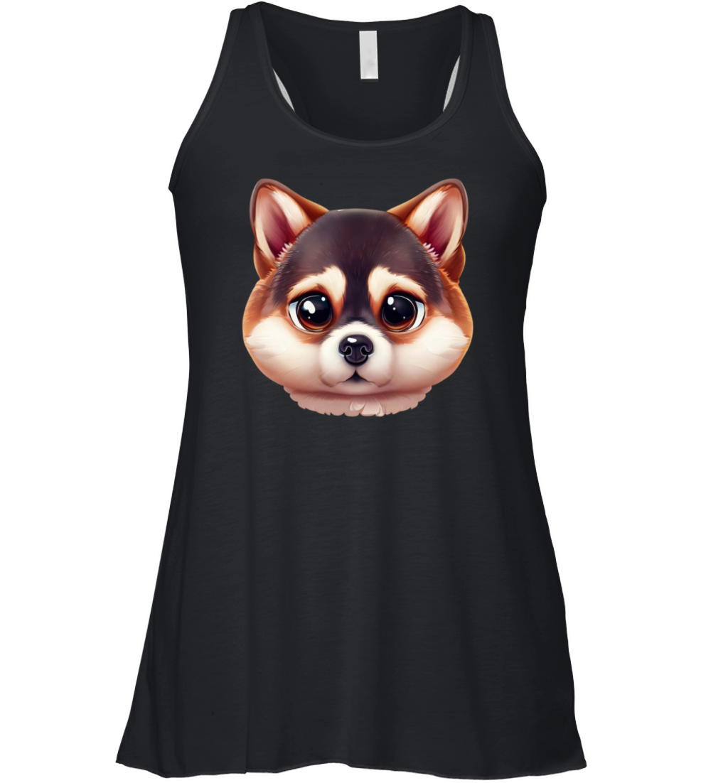 Wagtastic Shikoku Inu Women's Flowy Tank Top