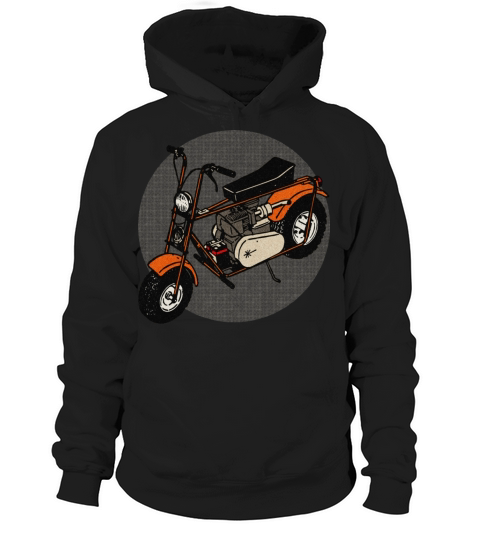 Vintage Trail Mini Bike Hoodie Unisex