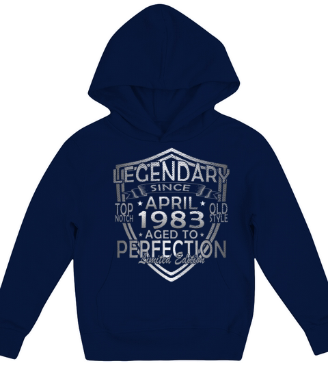 April 1983 born - 40 years old Kids Hoodie
