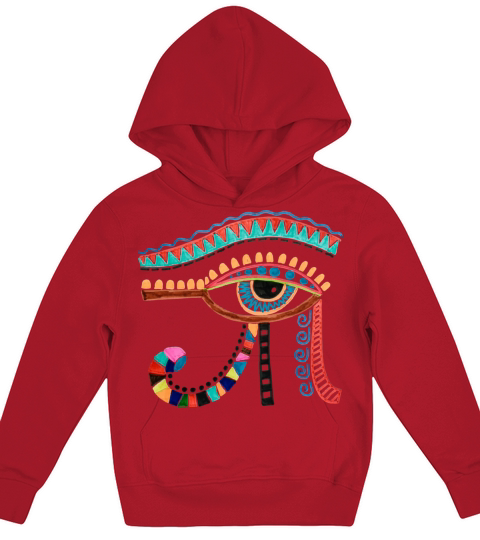 Pharaonic eye Kids Hoodie