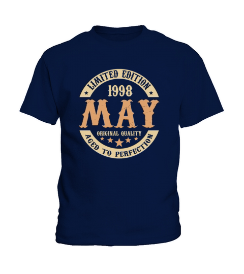 May 1998 Vintage Birthday Present Kids T-Shirt