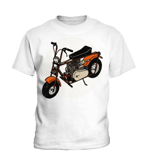 Vintage Trail Mini Bike Kids T-Shirt