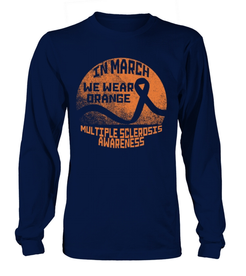 In March We Wear Orange Long sleeved Unisex
