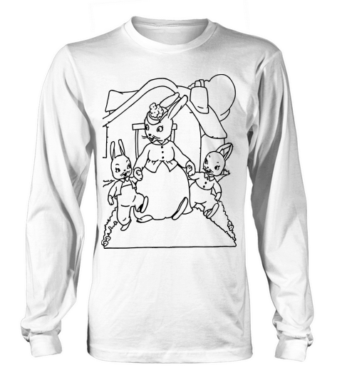 Vintage Easter Long sleeved Unisex