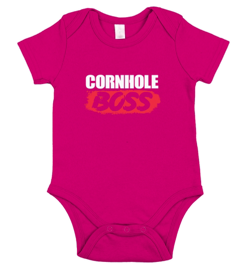 Cornhole Boss Short Sleeve Baby One-Piece