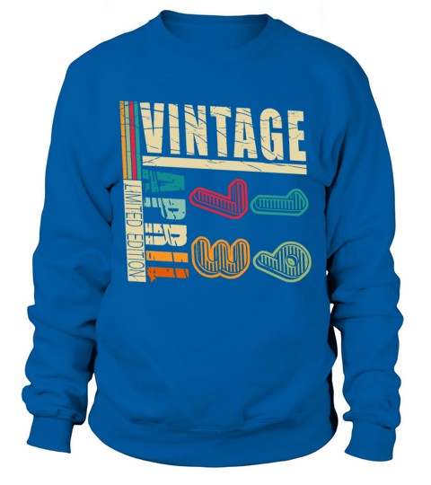 50th birthday vintage April 1973 original 1973 Sweatshirt Unisex