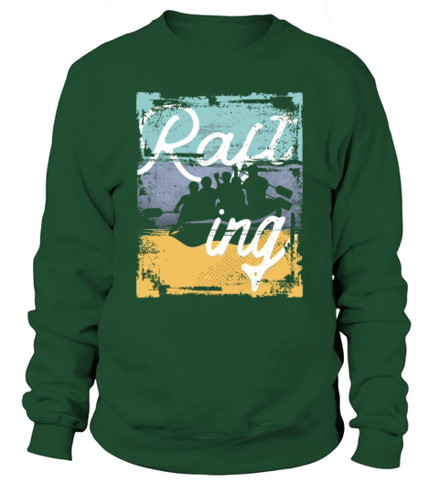 Vintage Rafting Adventure Sweatshirt Unisex