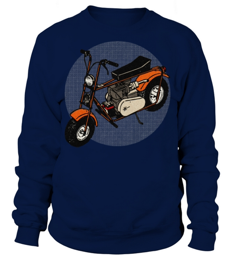 Vintage Trail Mini Bike Sweatshirt Unisex