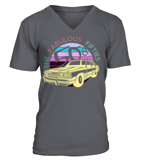 The Glorious 50s - Retro V-Neck T-shirt