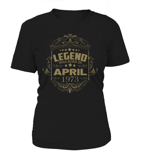 Vintage 73rd birthday design birth month April Women's T-Shirt