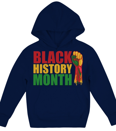 Black History Month Kids Hoodie