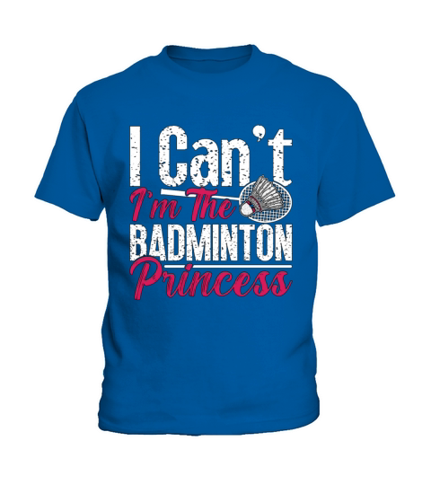 Badminton I Cant Im The Shuttlecock Player Lover Kids T-Shirt
