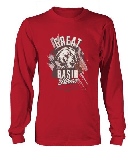 Hiking in Great Basin National Park Long sleeved Unisex