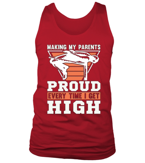High Jump Making Parents Proud Every Time Jumping Tank Top Unisex