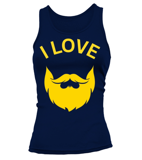 I love beards Tank top Woman