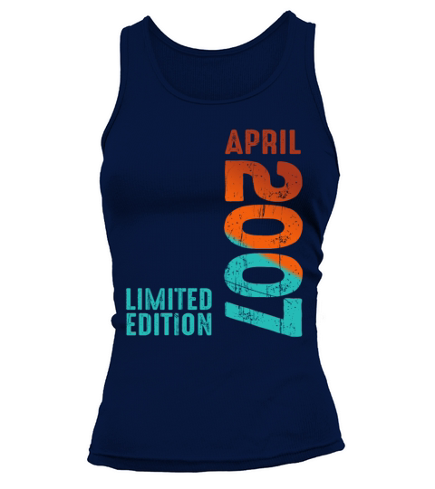 Since April 2007 Year 2007 Retro Vintage 2007 Tank top Woman