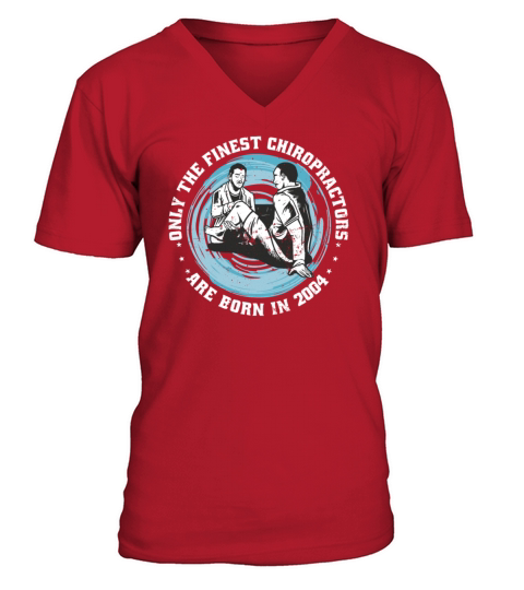 Physiotherapy born in 2004 Vintage Birthday V-Neck T-shirt